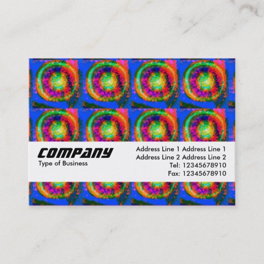 テクスチャバンド – 彼らは太陽が歌うと言う 名刺 (正面)