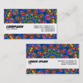 テクスチャバンド – 豊富なフルーツ 名刺 (正面/裏面)