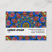 テクスチャバンド – 豊富なフルーツ 名刺 (裏面)