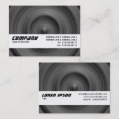 テクスチャバンド – Fast Car 名刺 (正面/裏面)