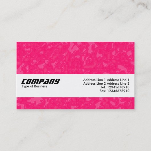 テクスチャバンド – Raspberry Sale 名刺 (正面)
