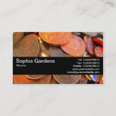 テクスチャバンドV2 – お金の色 名刺 (裏面)