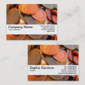 テクスチャバンドV2 – お金の色 名刺 (正面/裏面)