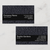 テクスチャバンドV2 – ウールカーペット01 名刺 (正面/裏面)