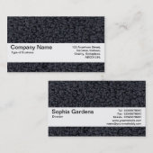 テクスチャバンドV2 – ウールカーペット01 名刺 (正面/裏面)