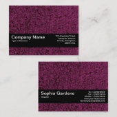 テクスチャバンドV2 – ウールカーペット02 名刺 (正面/裏面)