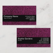 テクスチャバンドV2 – ウールカーペット02 名刺 (正面/裏面)