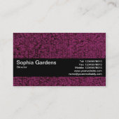 テクスチャバンドV2 – ウールカーペット02 名刺 (裏面)