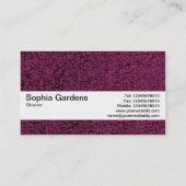 テクスチャバンドV2 – ウールカーペット02 名刺 (裏面)