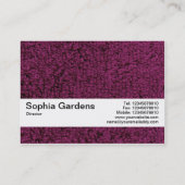 テクスチャバンドV2 – ウールカーペット02 名刺 (裏面)