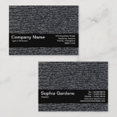 テクスチャバンドV2 – ウールジャンパー01 名刺 (正面/裏面)
