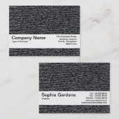 テクスチャバンドV2 – ウールジャンパー01 名刺 (正面/裏面)