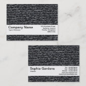 テクスチャバンドV2 – ウールジャンパー03 名刺 (正面/裏面)