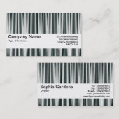 テクスチャバンドV2 – カーテン02 名刺 (正面/裏面)