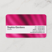 テクスチャバンドV2 – クリムゾングラデーション 名刺 (裏面)