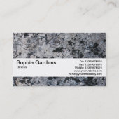 テクスチャバンドV2 -グランジ花 名刺 (裏面)