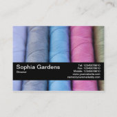 テクスチャバンドV2 – コットンリール 名刺 (裏面)