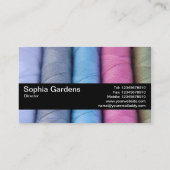 テクスチャバンドV2 – コットンリール 名刺 (裏面)