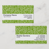 テクスチャバンドV2 – コネクテッドスポットII 名刺 (正面/裏面)