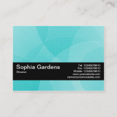 テクスチャバンドV2 – シアンカーブ 名刺 (裏面)