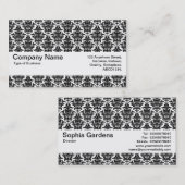 テクスチャバンドV2 – ダマスクパターン 名刺 (正面/裏面)