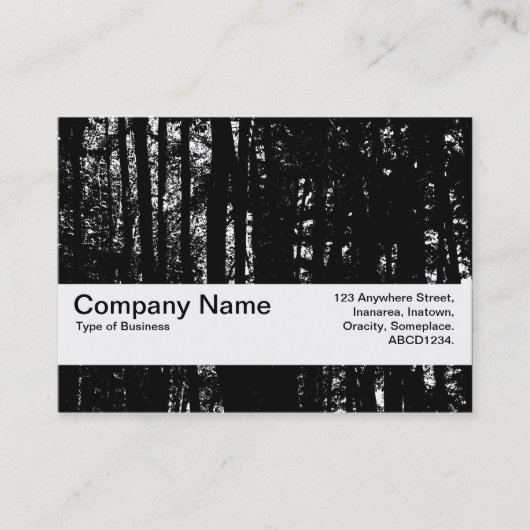 テクスチャバンドV2 – ダークウッズHC 名刺 (正面)