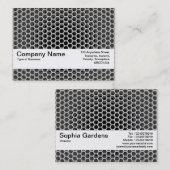 テクスチャバンドV2 – ハニカム 名刺 (正面/裏面)