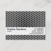 テクスチャバンドV2 – ハニカム 名刺 (裏面)