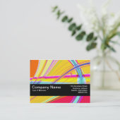 テクスチャバンドV2 – フラクタル抽象芸術061012e 名刺 (スタンド正面)