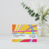 テクスチャバンドV2 – フラクタル抽象芸術061012e 名刺 (スタンド正面)