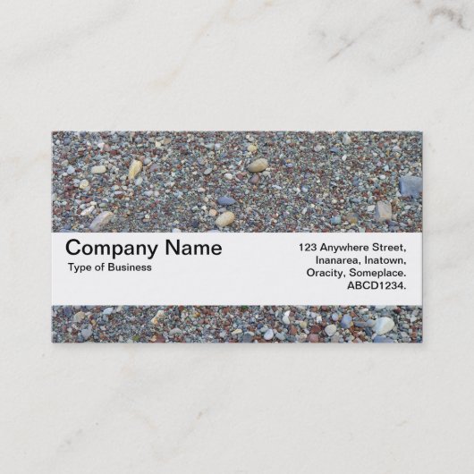テクスチャバンドV2 – ペブルビーチ 名刺 (正面)