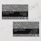 テクスチャバンドV2 -ペブルビーチ 名刺 (正面/裏面)