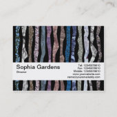 テクスチャバンドV2 – ミネラストライプル 名刺 (裏面)