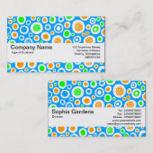 テクスチャバンドV2 -抽象芸術030413 名刺 (正面/裏面)