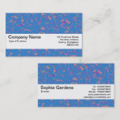 テクスチャバンドV2 -抽象芸術080716(1) 名刺 (正面/裏面)