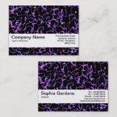 テクスチャバンドV2 -抽象芸術080716(3) 名刺 (正面/裏面)