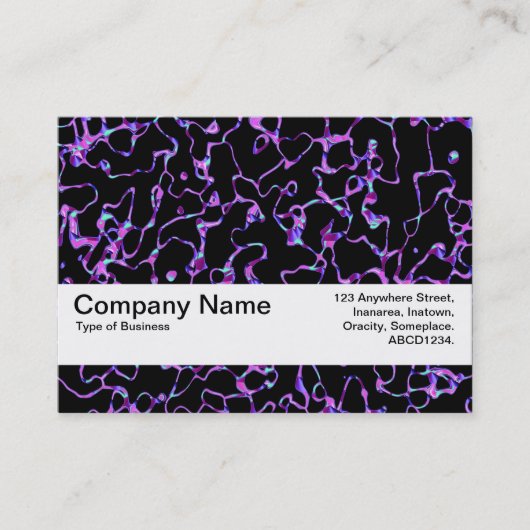 テクスチャバンドV2 -抽象芸術080716(3) 名刺 (正面)