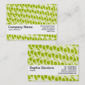 テクスチャバンドV2 -抽象芸術080716(8) 名刺 (正面/裏面)