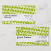 テクスチャバンドV2 -抽象芸術080716(8) 名刺 (正面/裏面)