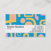 テクスチャバンドV2 -抽象芸術170914 名刺 (裏面)