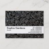 テクスチャバンドV2 -抽象芸術181112 – エキゾチック金属 名刺 (裏面)