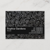 テクスチャバンドV2 -抽象芸術181112 – エキゾチック金属 名刺 (裏面)