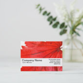 テクスチャバンドV2 - 日本のメープルリーフ 名刺 (スタンド正面)