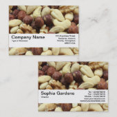 テクスチャバンドV2 – 混合ナット 名刺 (正面/裏面)