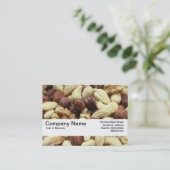 テクスチャバンドV2 – 混合ナット 名刺 (スタンド正面)