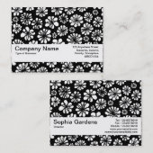 テクスチャバンドV2 – 花 名刺 (正面/裏面)