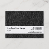 テクスチャバンドV2 – 黒デニム 名刺 (裏面)