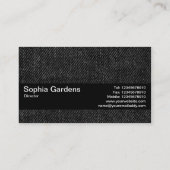 テクスチャバンドV2 – 黒デニム 名刺 (裏面)