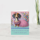 テクスチャパステル絵を描ダッシュント カード (正面)