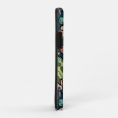 テクスチャパターンエイリアンロケット宇宙 Case-Mate iPhoneケース (裏面/右)